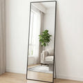 68"x26" Arched Full Length Mirror with Floor Stand
