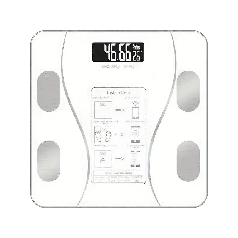 Body Fat Scale Wireless LED