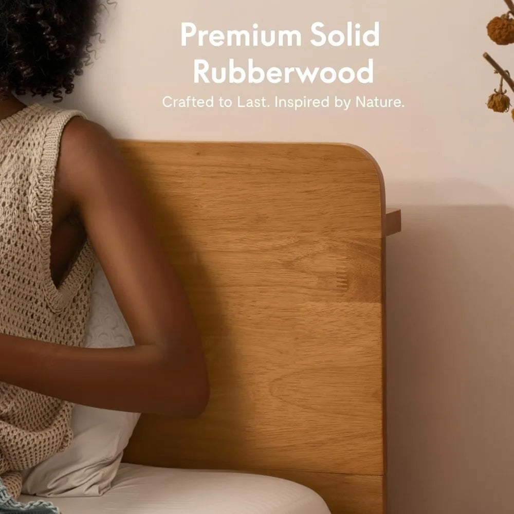 Solid Wood Platform Bed Frame