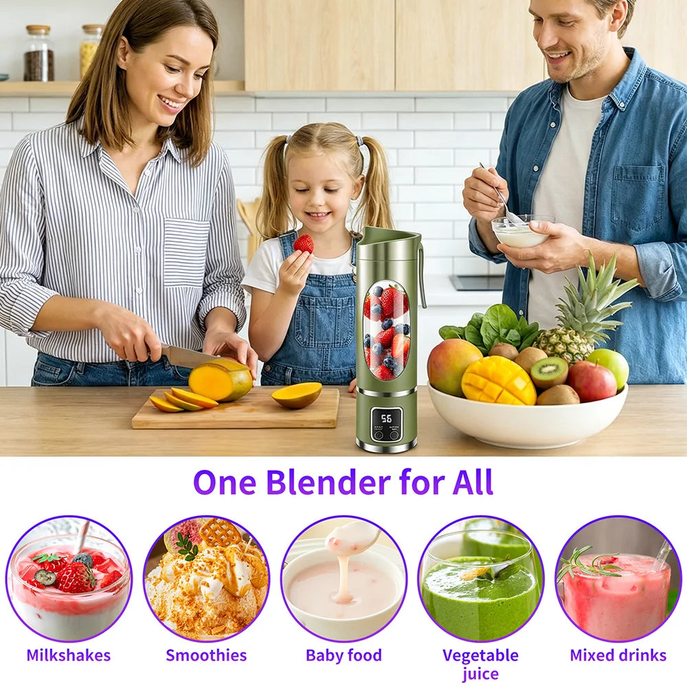 Portable Juicer Blender, USB