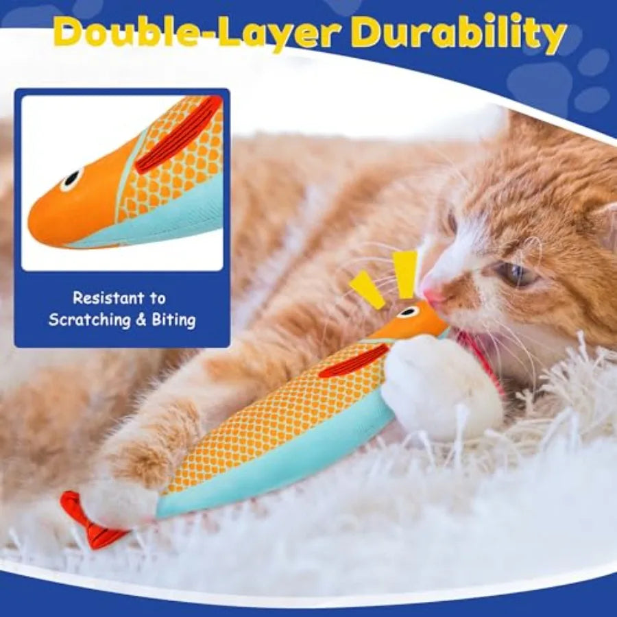 Catnip Toys for Cats with Rattle