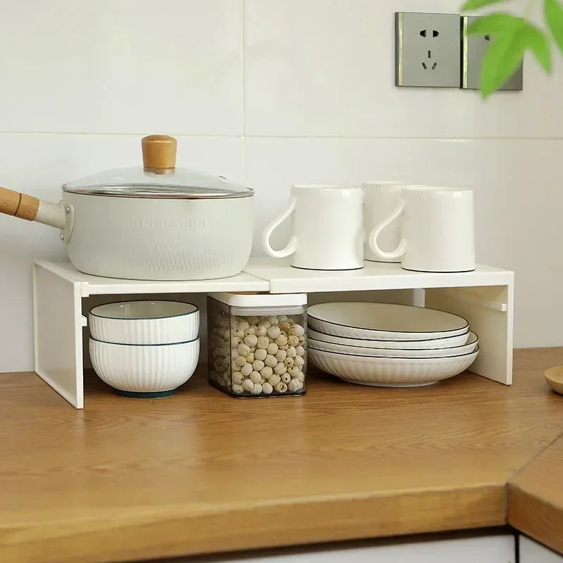 Retractable Cabinet Shelf/Spice Rack/Dish shelf