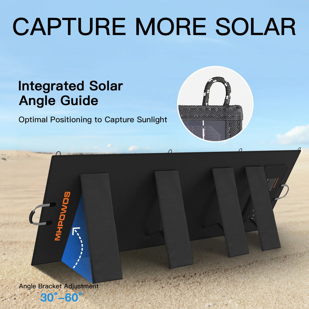 Lightweight Portable Solar Panel, Waterproof for RV 100W,200W,400W