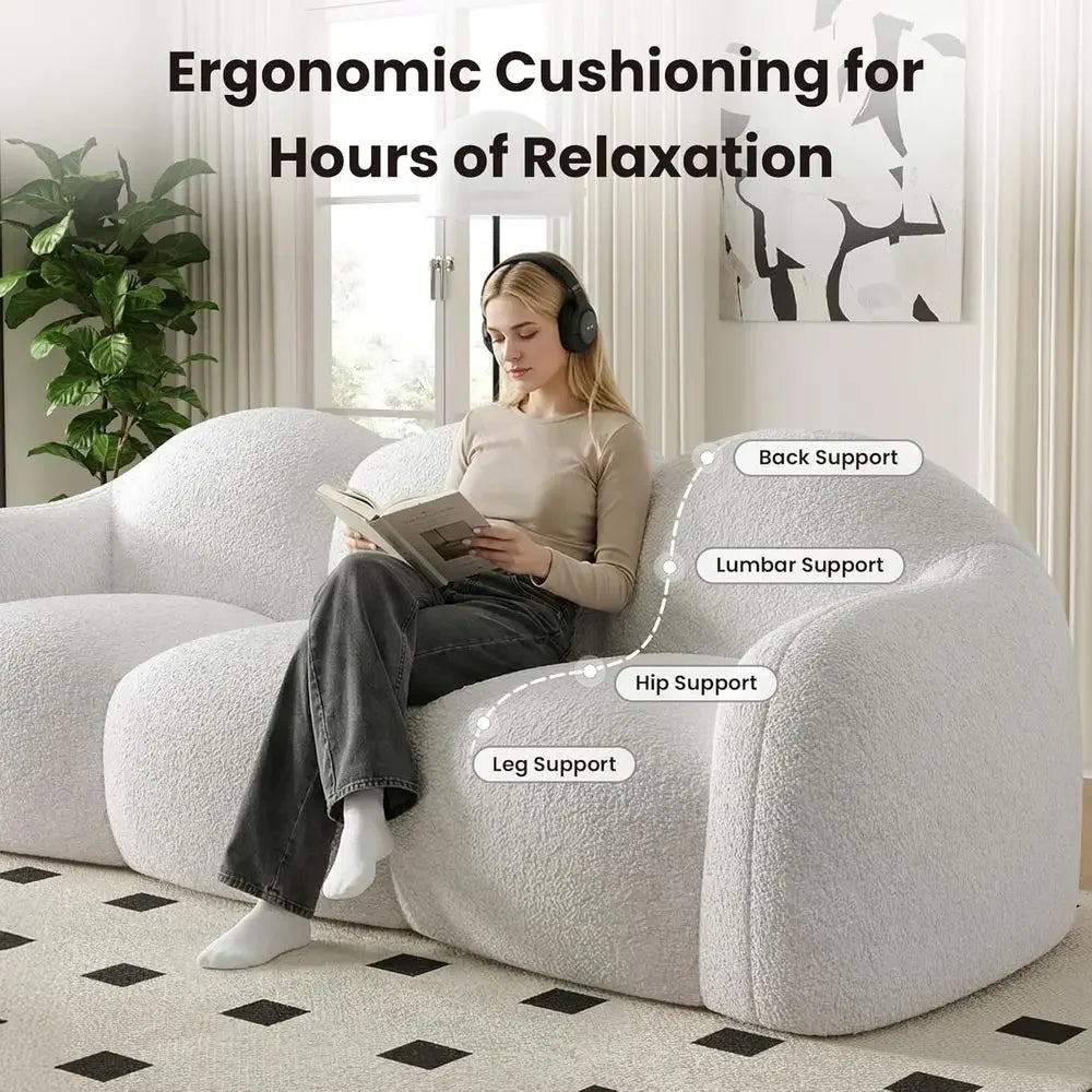 3-Seater Velvet Sofa