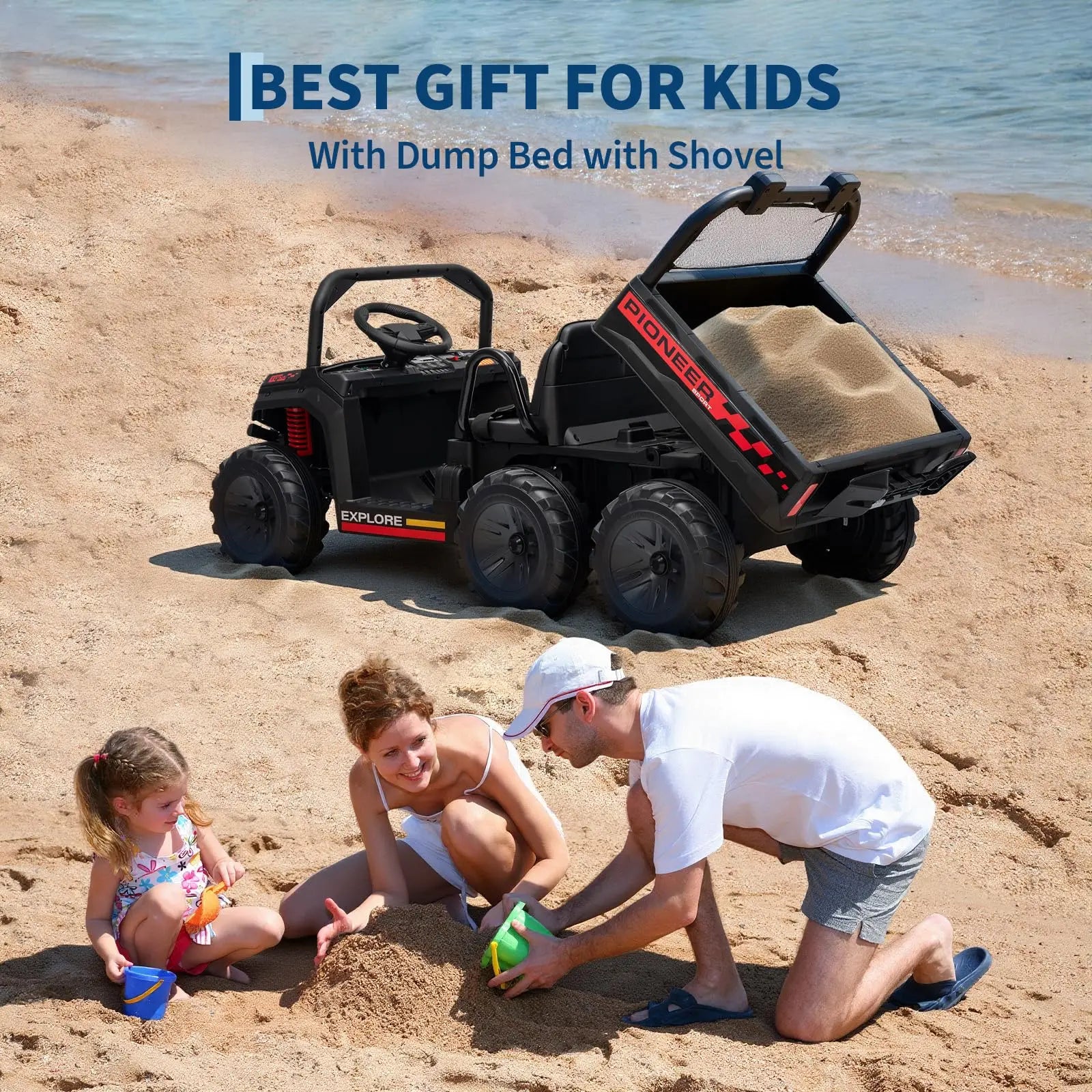 All-Terrain Kids Ride On Dump Truck