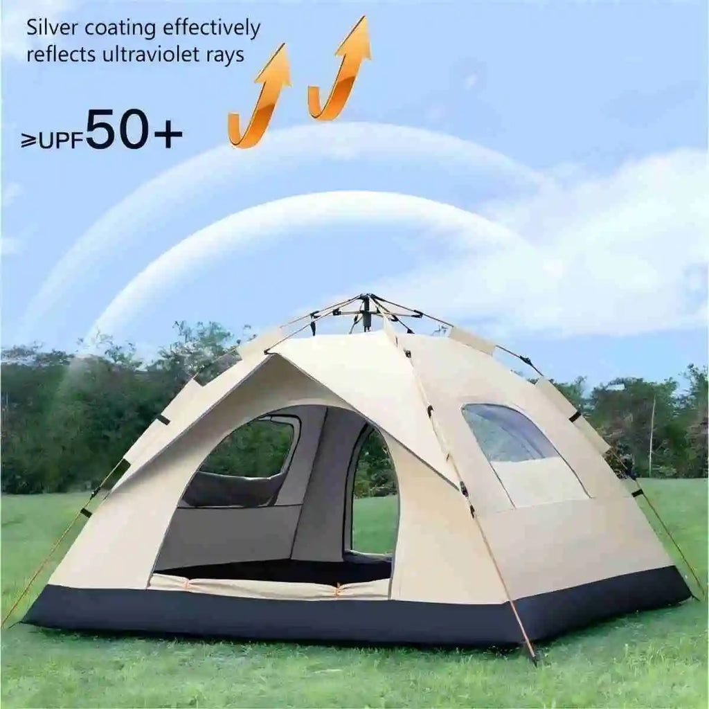 Outdoor shelter Sunshade Two doors and two windows