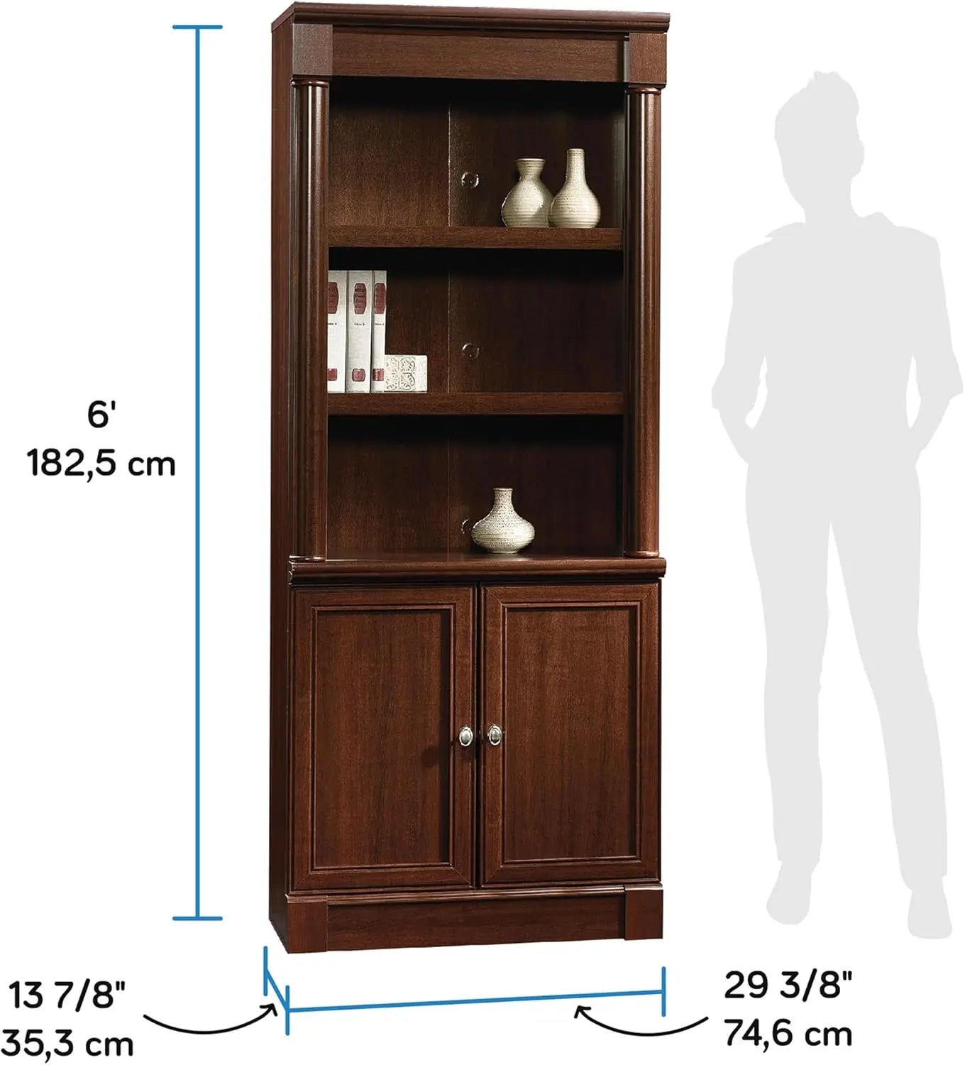 Bookshelf with Storage