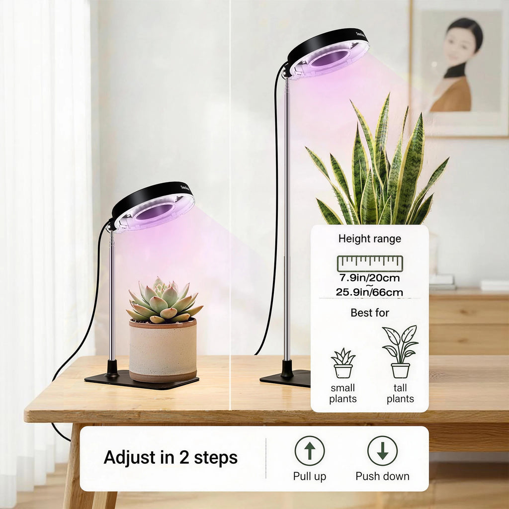 Full Spectrum Plant LED Grow Light with Magnetic Head