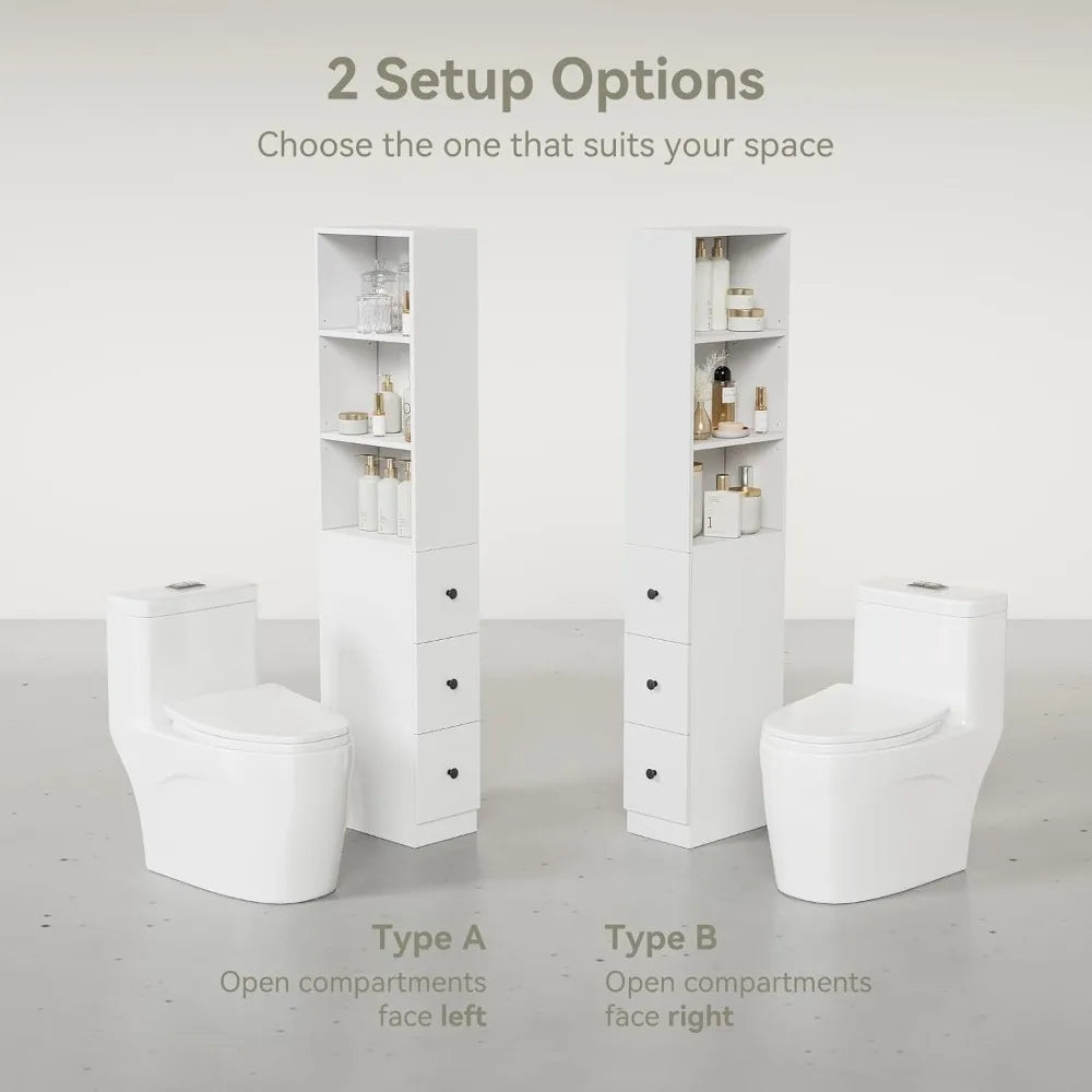 Storage Cabinet  Bathroom Organizer