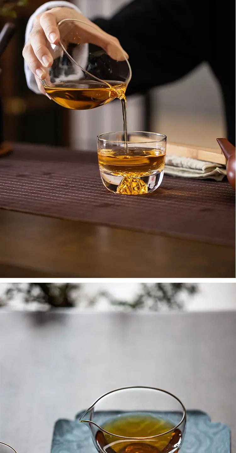 Glass Chawan Matcha Bowl Heat-resistant