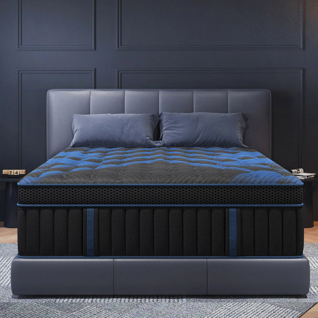 Memory Foam Pocket Spring Mattress in a box, Twin/Full/Queen/King