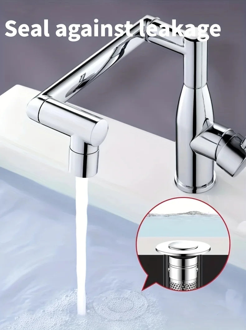 Press-Type Easy Install Anti-Clog Drain