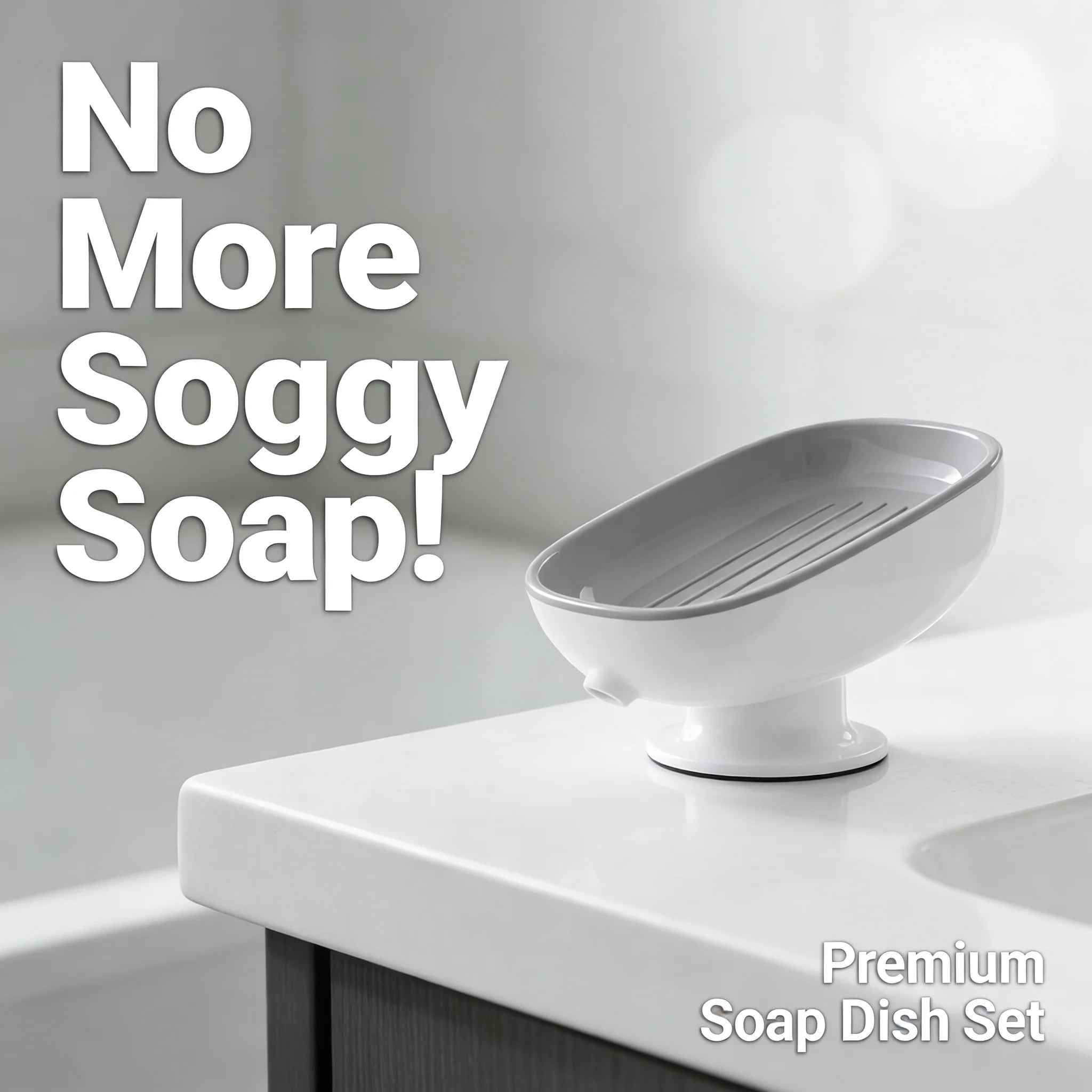 Suction Cup Soap Dish For Kitchen/bath