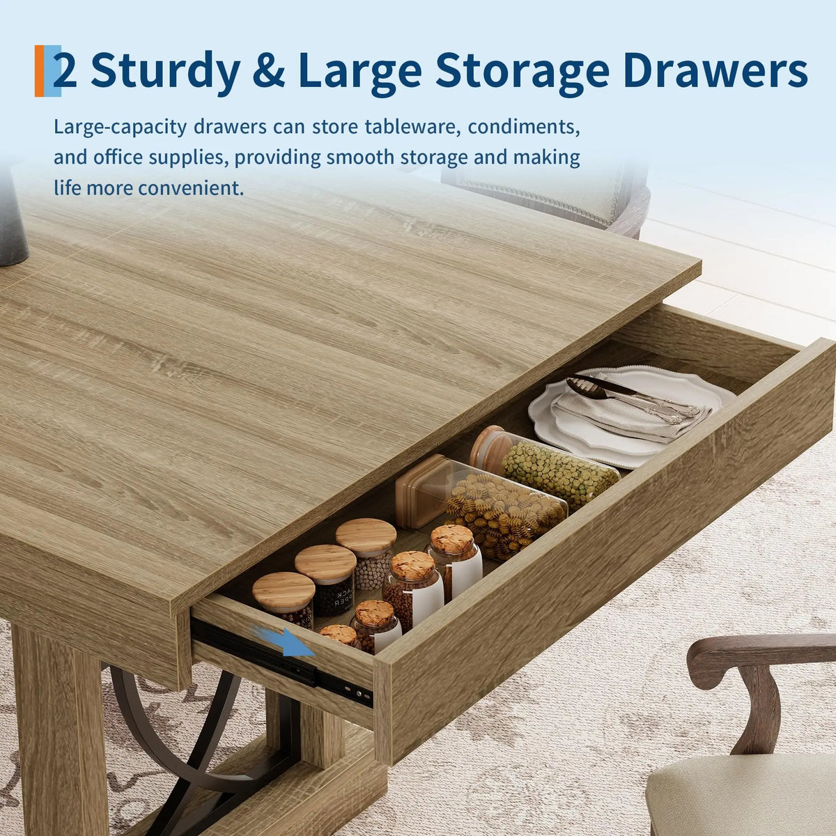 71 Inch Dining Table
