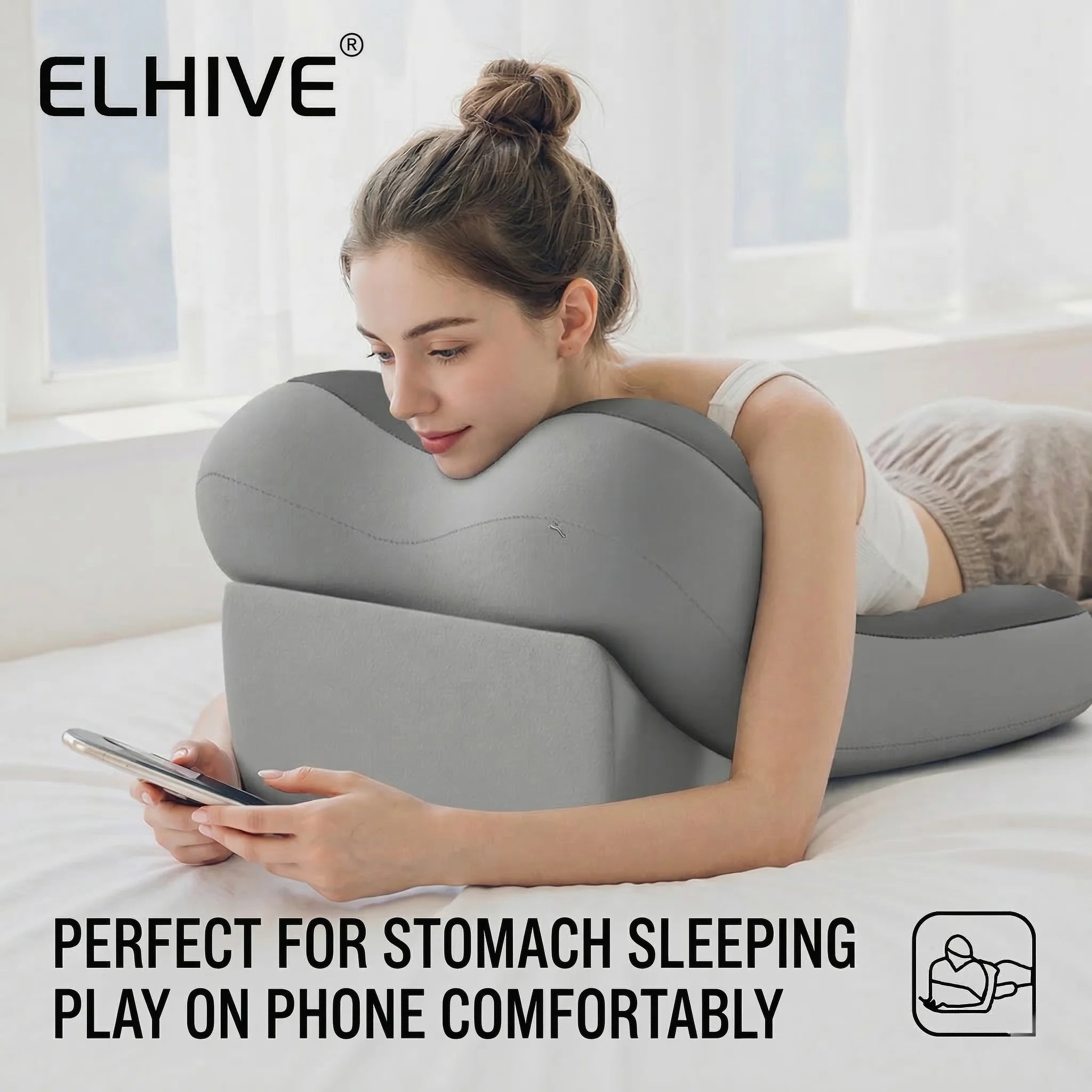 Adjustable Bed Wedge Pillow