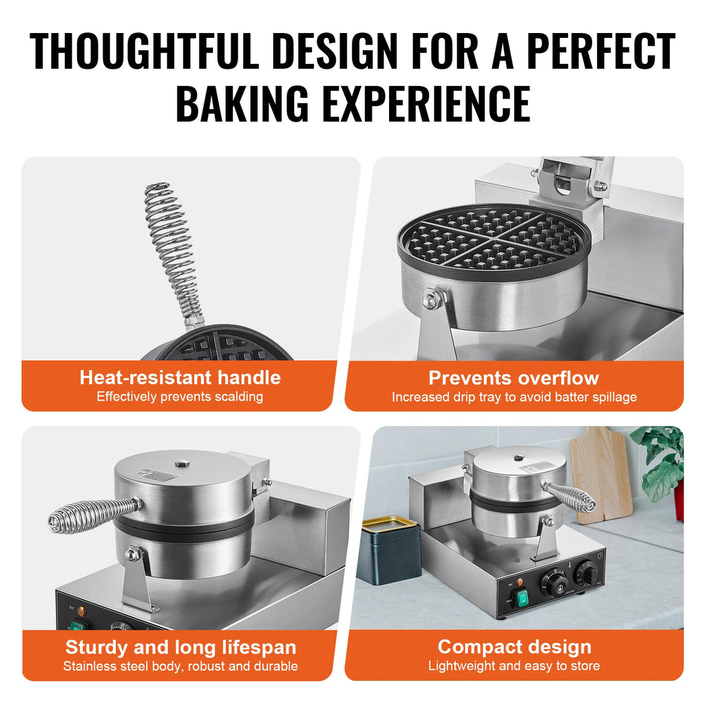Stainless Steel Waffle Maker