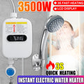Instant Tankless Electric Water Heater Temperature Display
