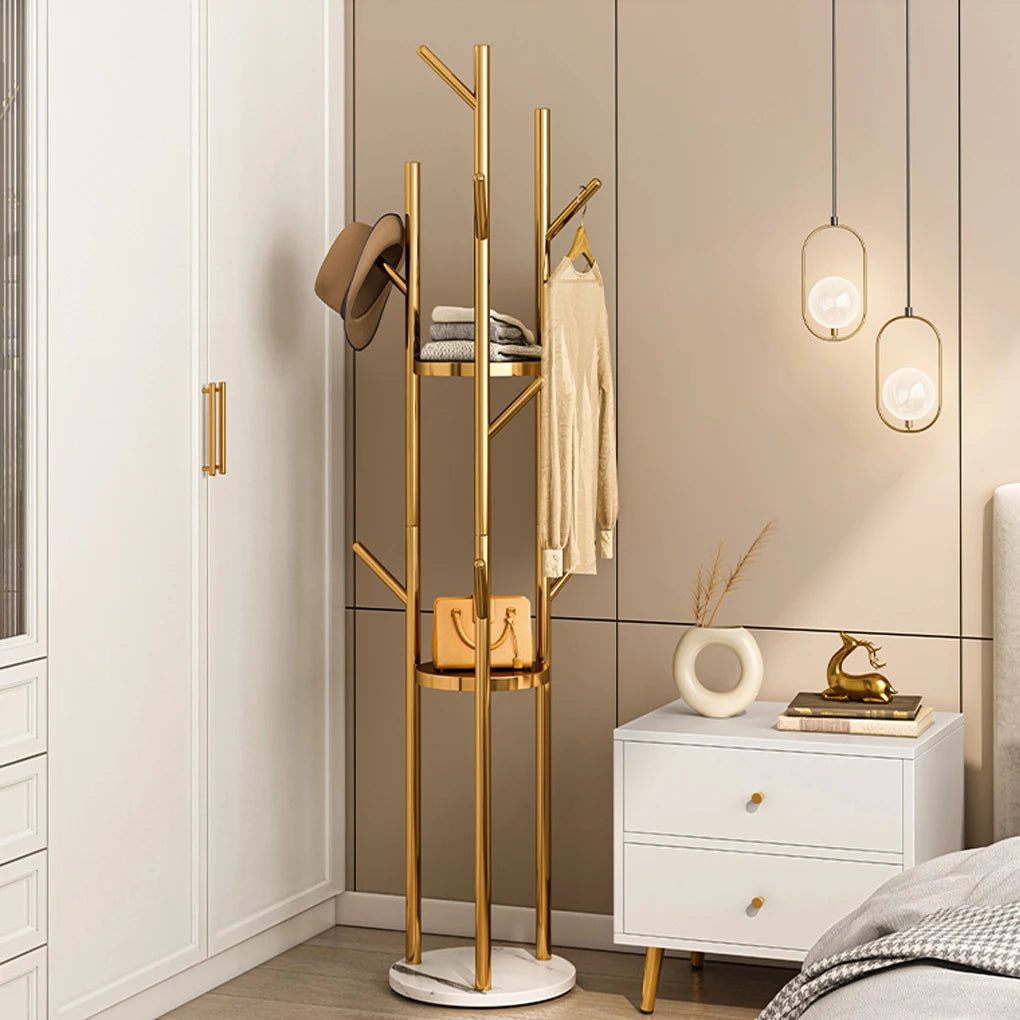 Marble Coat Rack Stand