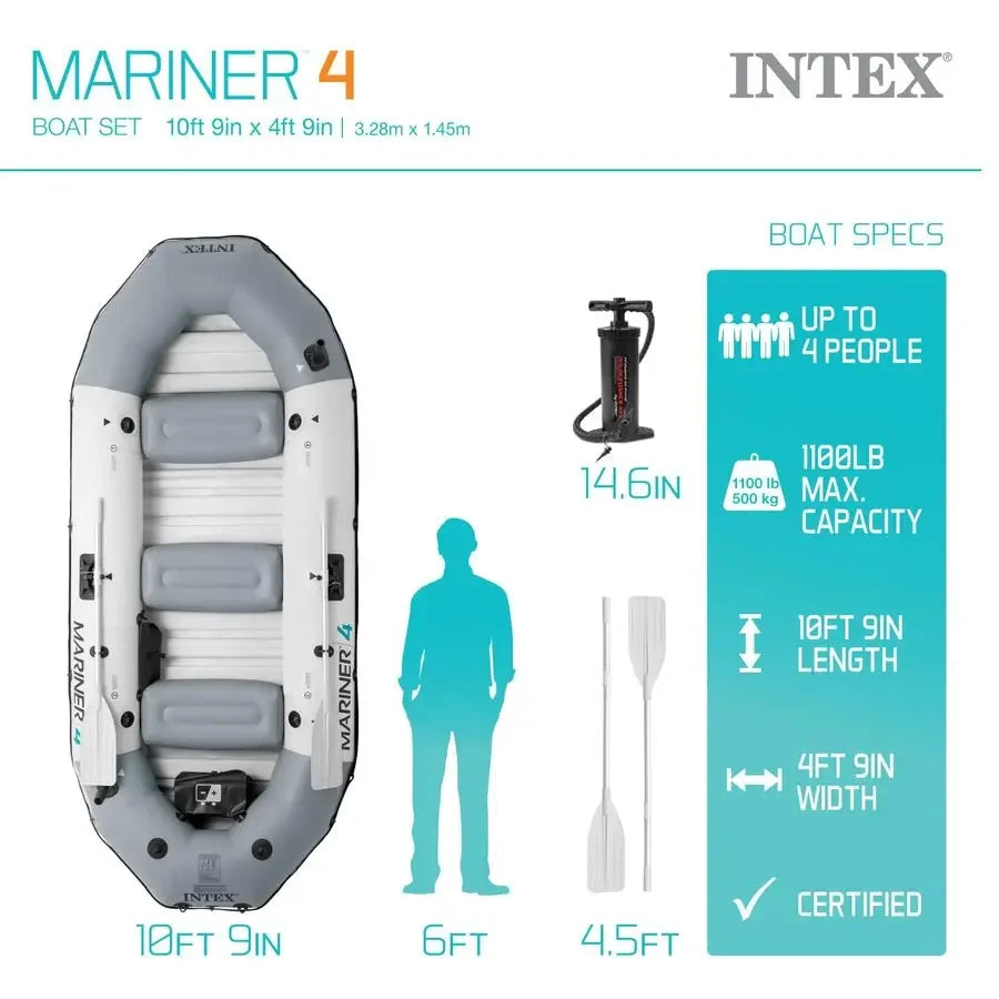 Mariner 4 People Inflatable Boat
