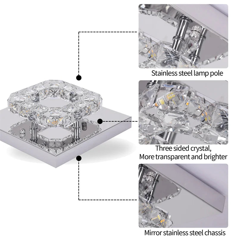 Crystal Led Chandelier