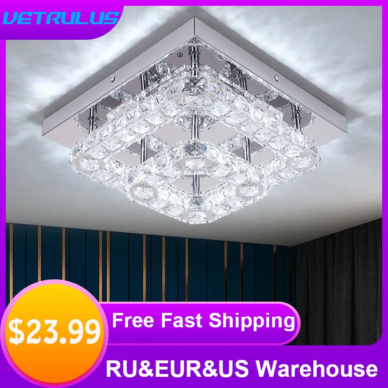 Crystal Led Chandelier